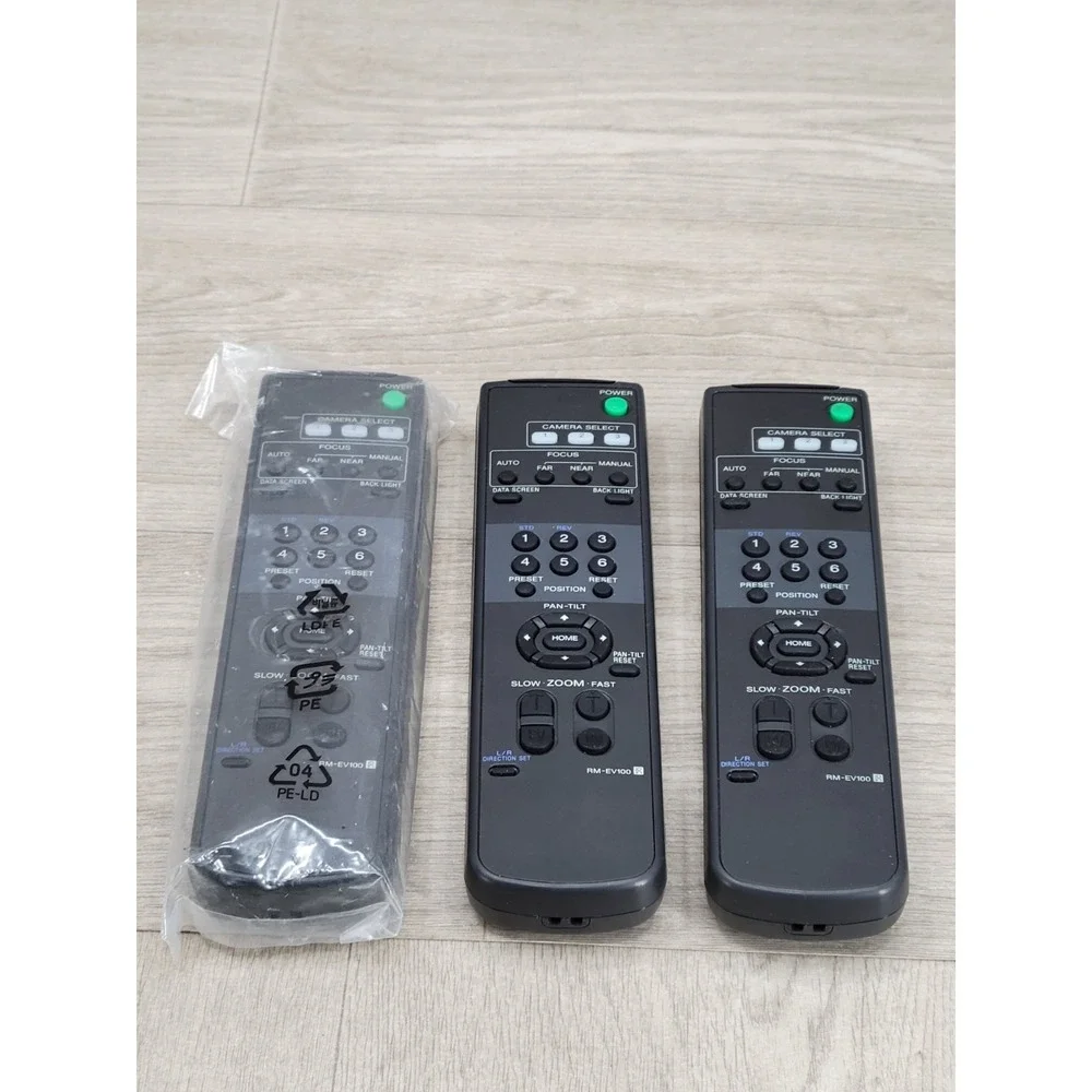 x3 Sony RM-EV100 Remote Controls EVI-D70 D70P D100 D100P PTZ Camera 1 New